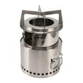 thumbnail image 1 of Campfire Camping Stove, BBQ Wood Burning Stove Push Pull Design  For Cooking, 1 of 8