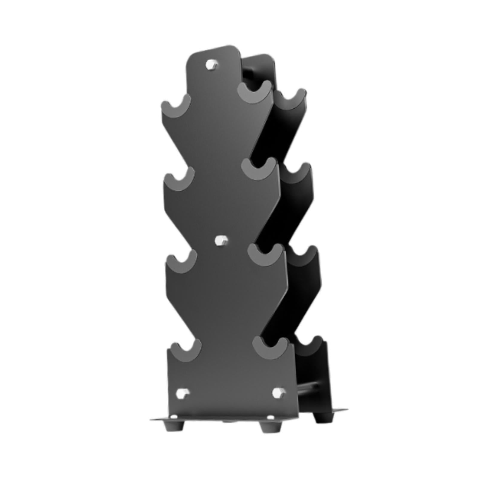 Baoblaze 4 Tier Dumbbells Rack Weight Stand Equipment AntiSlip Accessories Dumbbell Storage Shelf Holder for Exercise Workout Training