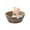 C, variant on Piwvid Cute Rabbit Shaped Succulent Planter, Resin Animal Flower Pot and Plant Container, Decorative Home Garden Vase for Indoor Decor, Available in Pig, Dog, Fox Designs, Easy to Clean