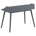 thumbnail image 3 of Percy 45-inch 4-compartment Writing Desk Grey, 3 of 5