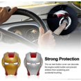 thumbnail image 2 of Decorative Iron Man Button Sticker , Car Accessory,Press The Car Start Button Cover Prevent Children From Touching Anti-friction Decorative Auto Parts, 2 of 4