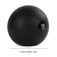 thumbnail image 4 of Titan Fitness 50 LB Rubber Slam Ball, Dead Weight Ball Absorbs Impact, Minimal Bounce, Textured Surface, 4 of 4
