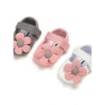 thumbnail image 5 of Baby Cute Flower Princess Soft-soled Toddler Cotton Fabric Shoes, 5 of 5