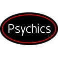 thumbnail image 1 of White Psychics With Oval LED Neon Sign 13 x 24 - inches Black Square Cut Acrylic Backing, with Dimmer - Bright and Premium built indoor LED Neon Sign for Storefront., 1 of 7