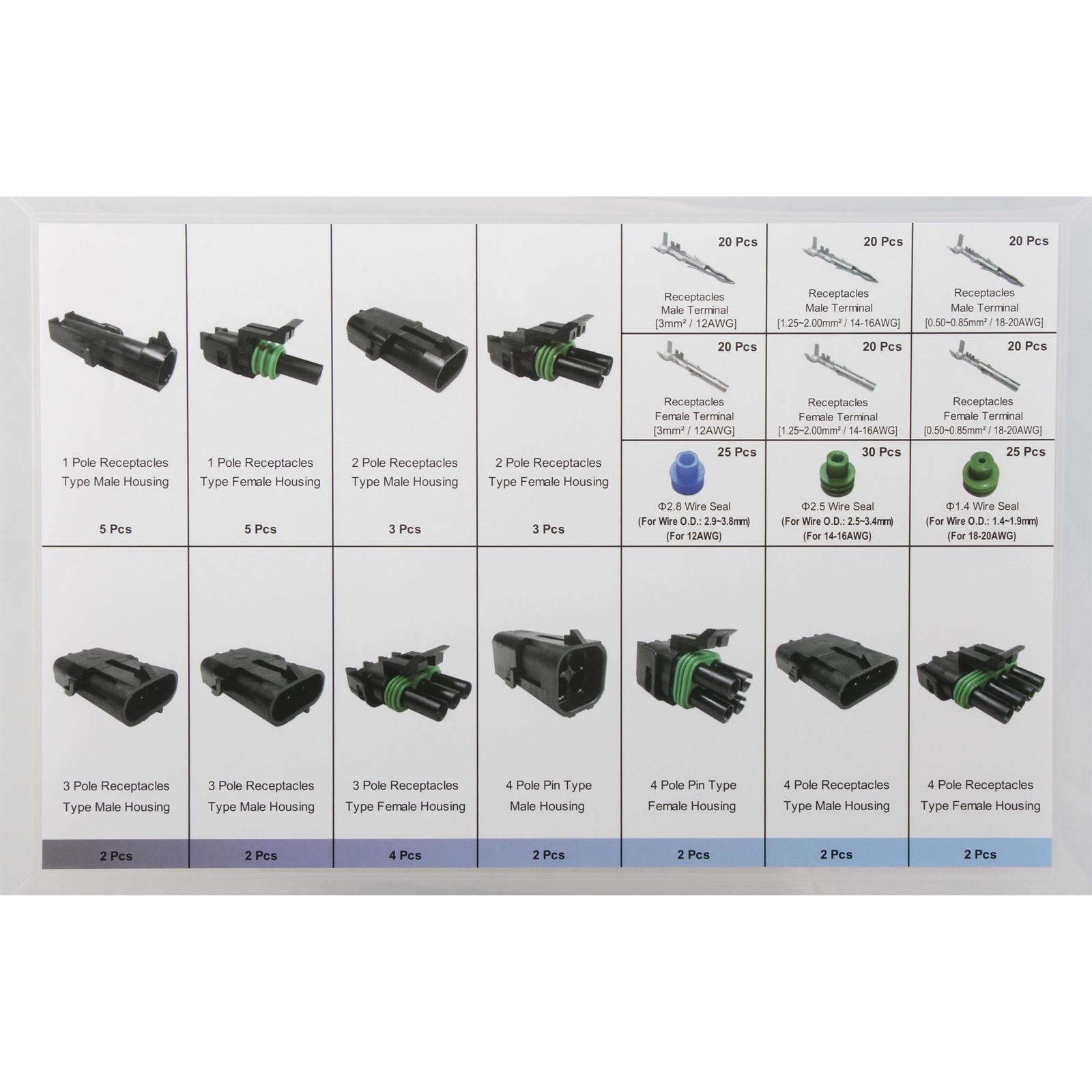 Mr. Gasket 40010G Wire Terminal Clip