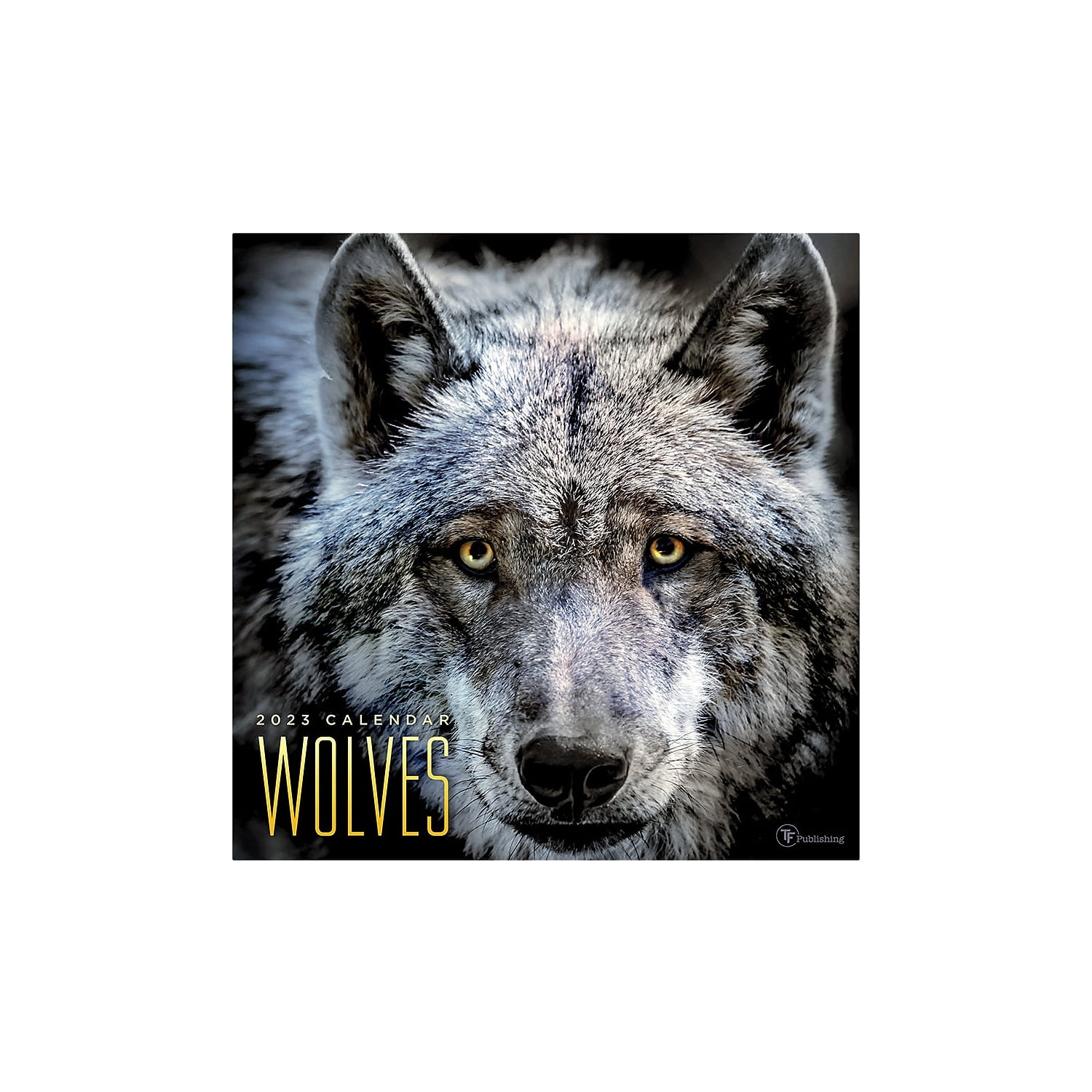 2023 TF Publishing Wolves 12'' x 12'' Monthly Wall Calendar (WAL-23-1092)