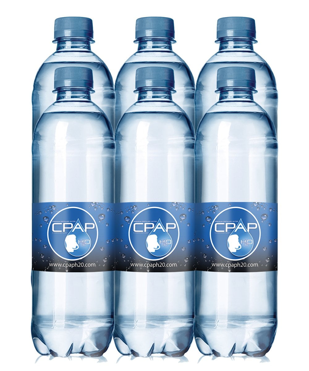 CPAP H2O Premium Distilled Water - 7 Bottle Pack (16.9oz) - Walmart.com.