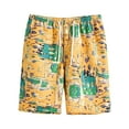 thumbnail image 1 of Ausyst Mens Shorts Summer Clearance Men's Summer Thin Mid-waist Beach Pants Casual Five-point Sports Shorts Pants Shorts Men Casual, 1 of 3