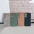 thumbnail image 6 of Frusde for Samsung Galaxy S24 Ultra S24 Plus S24 Luxury Leather Slim Shockproof Plating Business Case for Men, 6 of 6