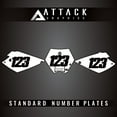 thumbnail image 2 of Attack Graphics Number Plate Backgrounds for KTM 125 SX 2005, 2 of 2