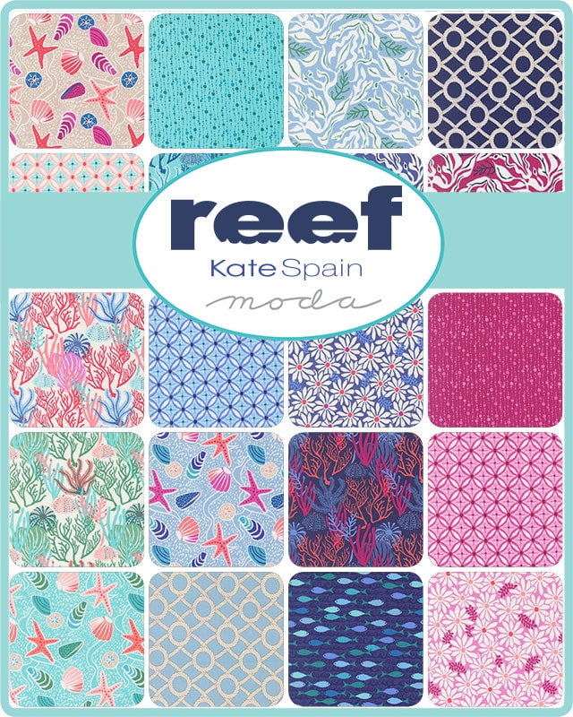MODA - Reef Jelly Roll by Kate Spain 40 pcs