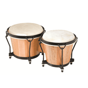 Basic Beat BB271 6-7 Key-Tuned Bongos - World Drumming for Classroom, Tuning Wrench Included