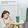 thumbnail image 4 of RoamHome Cactus Portable Desk Fan Small Quiet Desktop Mini Fan, Mute USB Rechargeable Tabletop Personal Cooling Fans for Bedroom Office, High Appearance Gift for Students Workers (Green), 4 of 6