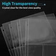 thumbnail image 6 of 30 Pack Photo Sleeves for 3 Ring Binder - (4x6, for 180 Photos), Archival Photo Page Protectors 4x6, Clear Plastic Photo Album Refill Pages Photo Pockets, Postcard Sleeves, Acid-Free, 6 of 7