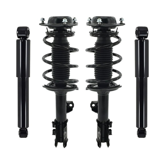 Front-Rear Quick Complete Strut-Shock For 2013-2014 Hyundai Elantra Coupe GAS
