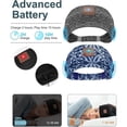 thumbnail image 2 of 2-Pack Sleeping Headphones, Headband with Ultra-Thin HD Stereo Speaker, Bluetooth Headband Headsets for Sports, Workouts, Insomnia, Yoga, Air Travel, Meditation Gym, 2 of 4