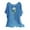 Blue, variant on Lumivie Camisole Tops For Women Cotton Lace Tshirts Shirts For Women Graphic Beach Blouses For Women Plus Size Sleeveless Womens T Shirts Loose Fit