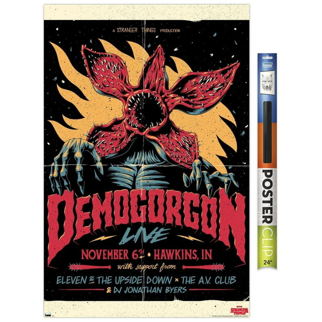 Netflix Stranger Things - Démogorgon en direct