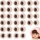 thumbnail image 1 of 16 Ojos de seguridad 3D de París con pestañas, ojos amigurumi, ojos artesanales, ojos de marioneta semicirculares, ojos de ganchillo, ojos móviles de dibujos animados, 1 of 9