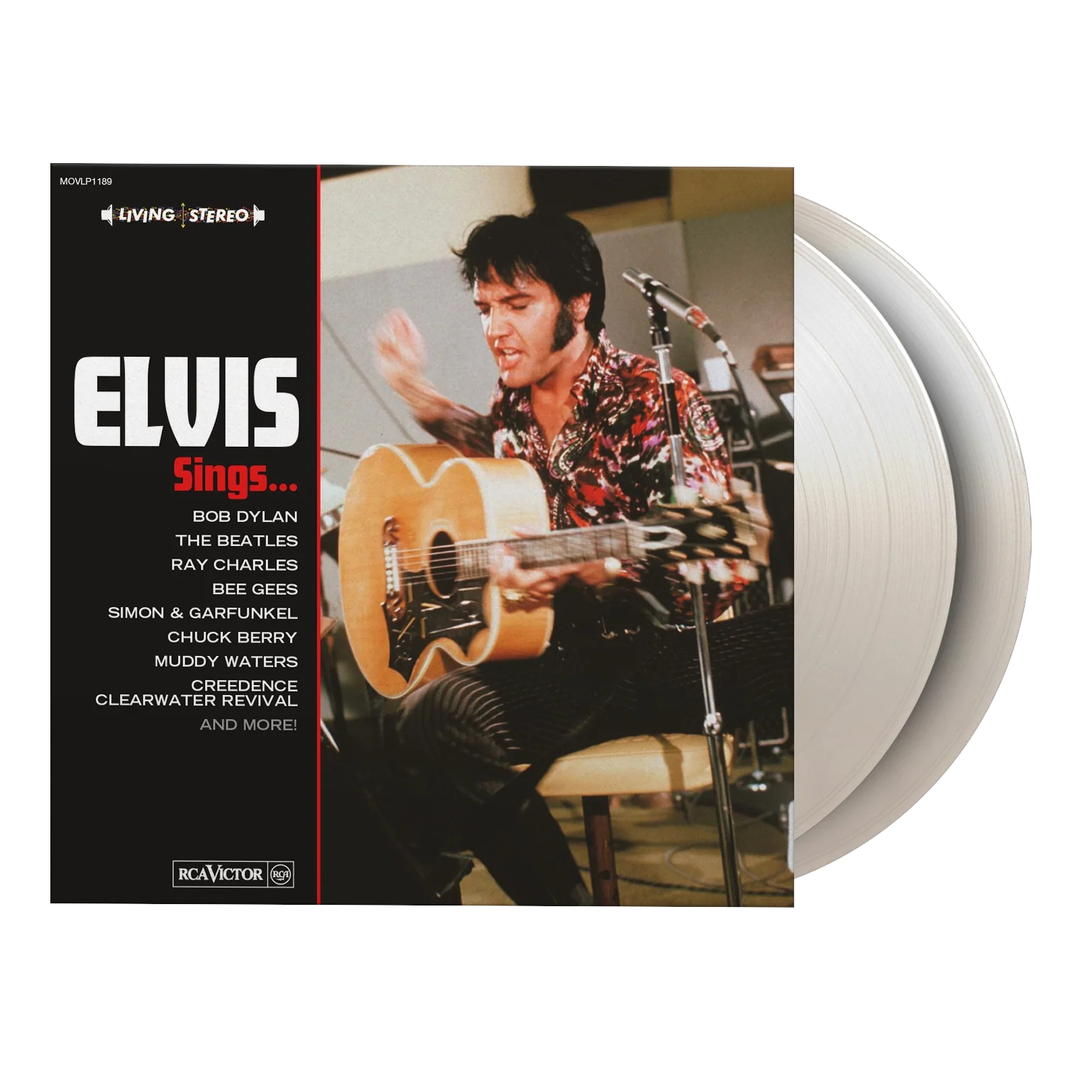 Elvis Presley - Elvis Sings - Limited Gatefold 180-Gram White Colored Vinyl - Music & Performance