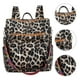 thumbnail image 2 of EeaseMX Mochila para estudiantes de gran capacidad, 1 unidad, con estampado de leopardo, moderna, para viajes., 2 of 7