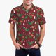 thumbnail image 1 of Balery Dinosaur Christmas Camisa Polo de Hombre con Estampado, de Manga Corta y Tejido Medio, Camisa Tipo Golf Polo-Medium, 1 of 6