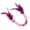 Pink, variant on Elastic Rope Feather Cat Toy with Catnip Ball, Interactive Teaser Stick for Teeth Cleaning and Boredom Relief, Pink