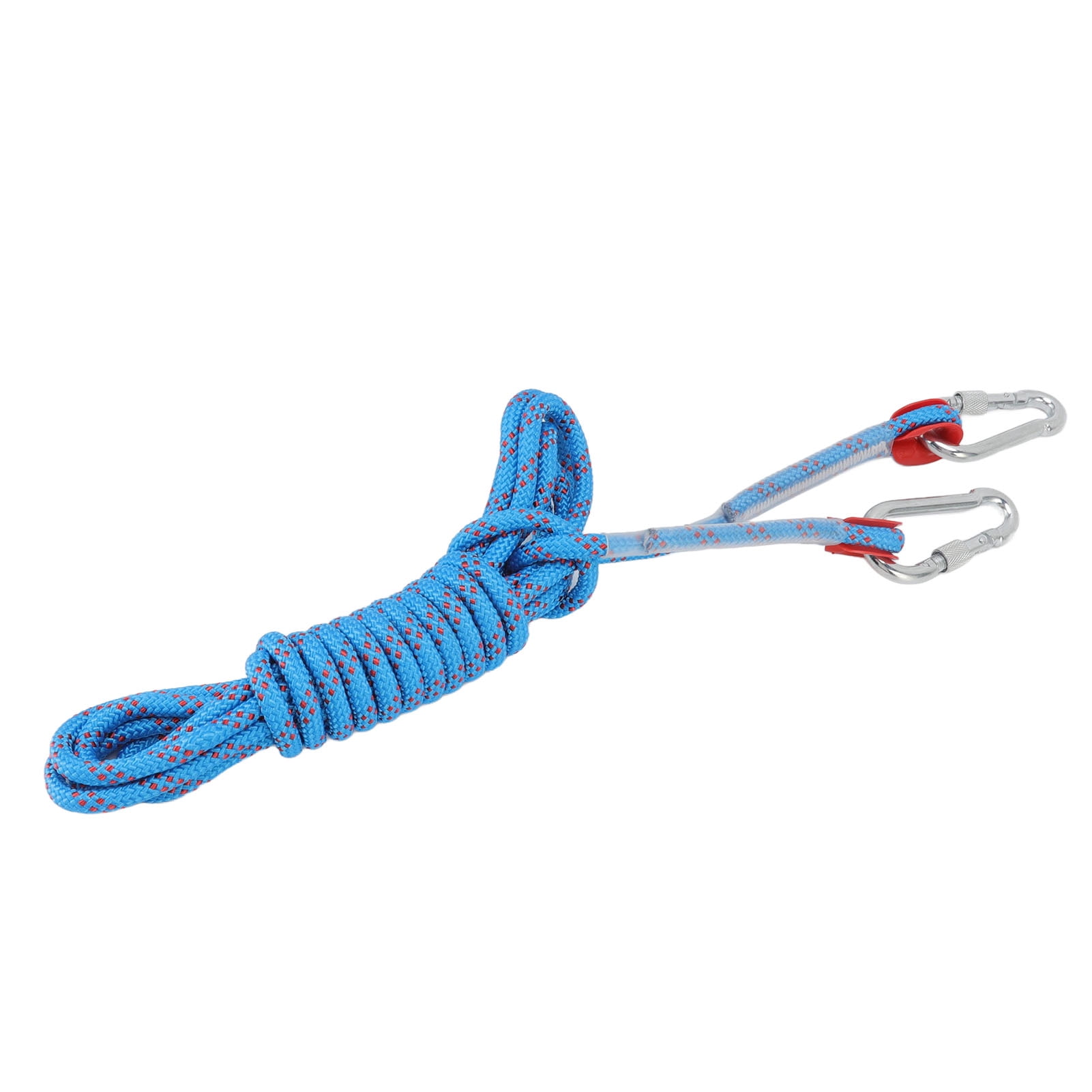 Spring Pole Dog Leash Toy Stainless Steel Spring Cotton Rope Outdoor Bungee Hanging Toy, Interactive Hanging Bungee Dog Toy Suitable for Medium And Large Dogs 5 Meters