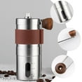 thumbnail image 3 of OULII 1Pack Portable Coffee Maker for Travel Silver Hand Operated Detachable for Coffee Enthusiasts, 3 of 7