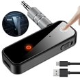 thumbnail image 1 of FNNMNNR Bluetooth 5.0 Transmitter Receiver for TV PC  Wireless 3.5mm Adapter USB Bluetooth Transmitter for TV PC Headphones Home Stereo, 1 of 9