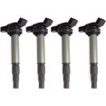 thumbnail image 1 of Set of 4 Ignition Coil Pack Compatible with 09-19 1.8L L4 Toyota Corolla Matrix Prius V / Plug-In,Pontiac,Vibe Scion xD,Lexus CT200h Replaces 90919-02252 UF596 90919-02258 C1714 UF619 E1096 GN10341, 1 of 6