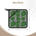 thumbnail image 3 of Pofeuu Palm Greenery Print Silicone Trivet Mats,Silicone Hot Pads for Kitchen, Silicone Trivets for Hot Pots and Pans, Silicone Hot Pad, 3 of 8