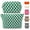 Green, variant on Pakyozj 2 Pieces Travel Makeup Bag, Checkered Cosmetic Bag Make Up Organizer Case for Women, Small Toiletry Bag Skincare Pouch for Toiletries Accessories Brushes