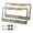 Cute Mushroom House, variant on Aluminum License Plate Frame 2 Pack Car Exterior Accessory Car Tag Holder for Front Rear Plates Cars Decor Sky Full Of Shooting Stars