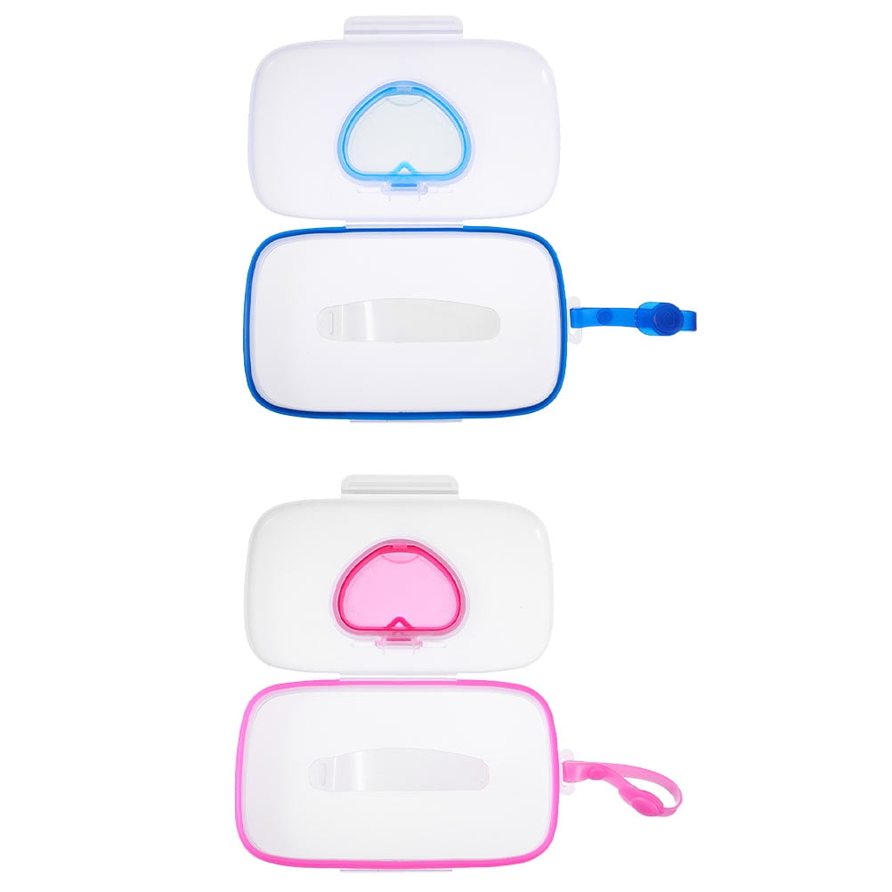 PBPBOX Baby Wipe Portable Holder Rectangular Shape 2Pcs