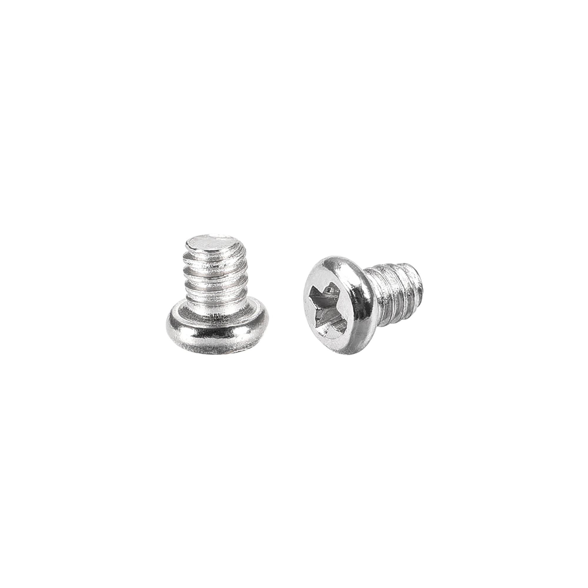 M2 x 2mm Laptop Notebook Computer Screws Phillips Head Screw Silver