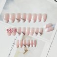 thumbnail image 2 of Juego de parches para uñas HUOGUO Bow, adhesivo extraíble, 24 unidades, 2 of 5