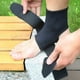 thumbnail image 3 of Greeniant 1 Uds. Tobillera ajustable 3D, Protector de tobillo elástico transpirable, soporte de tobillo negro, accesorios de protección Accesorios para máquinas de ejercicios negro S, 3 of 6