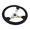 thumbnail image 3 of NRG REINFORCED STEERING WHEEL RST-036FL-R + USPL STICKER, 3 of 3