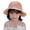 Pink, variant on Girls Straw-Sun-Hat Summer-Beach Floppy-Hat - Kids Wide Brim Travel Sun Visor Hat for Girls 4 to 10 Years - Pink