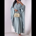 thumbnail image 4 of de Mujer, para Novia, Dama de , Larga para Fiesta Nupcial, Boda. Lago Azul L, 4 of 7