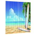 thumbnail image 4 of Cortinas que oscurecen BLESIY con ojales opacos para el dormitorio sala de vista del mar, 4 of 8