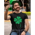 thumbnail image 4 of Tstars Mens Four Leaf Clover St Patricks Day Irish Shamrock Mens Graphic St Patricks Day Cool Shirts Gift for Him Irish Shirt Pride Proud Irish T Shirt, 4 of 6