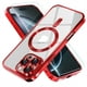 thumbnail image 1 of Funda magnética Misea para iPhone 16 Pro Max roja de 6.9", 1 of 7