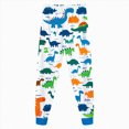 thumbnail image 5 of TOWED22 Toddler Baby Boy Fall Outfits 2Pcs Long Sleeve Cute Print Round Neck Sweatshirt Fleece Pants Casual Clothes(Blue,5-6 Y), 5 of 8