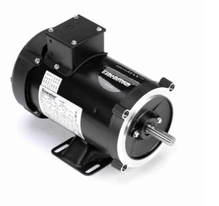 1 hp 1800 RPM 3-Phase 56C Frame TEFC (rigid base) 230/460V Marathon Motor # Y364