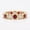 Rose Plated, variant on Round Cut Diamond & Red Ruby Ring, Yellow Gold Plated 925 Sterling Silver Band Trendy Handmade Ring, July Birthstone Bezel Ring, Gift for Her