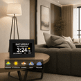 thumbnail image 6 of Clock with Day and Date for Elderly, 10" Large Display Digital Calendar Day Clock with 20 Custom Alarms and Medicine Reminders, Large Digital Calendar Clocks for Seniors, 6 of 12