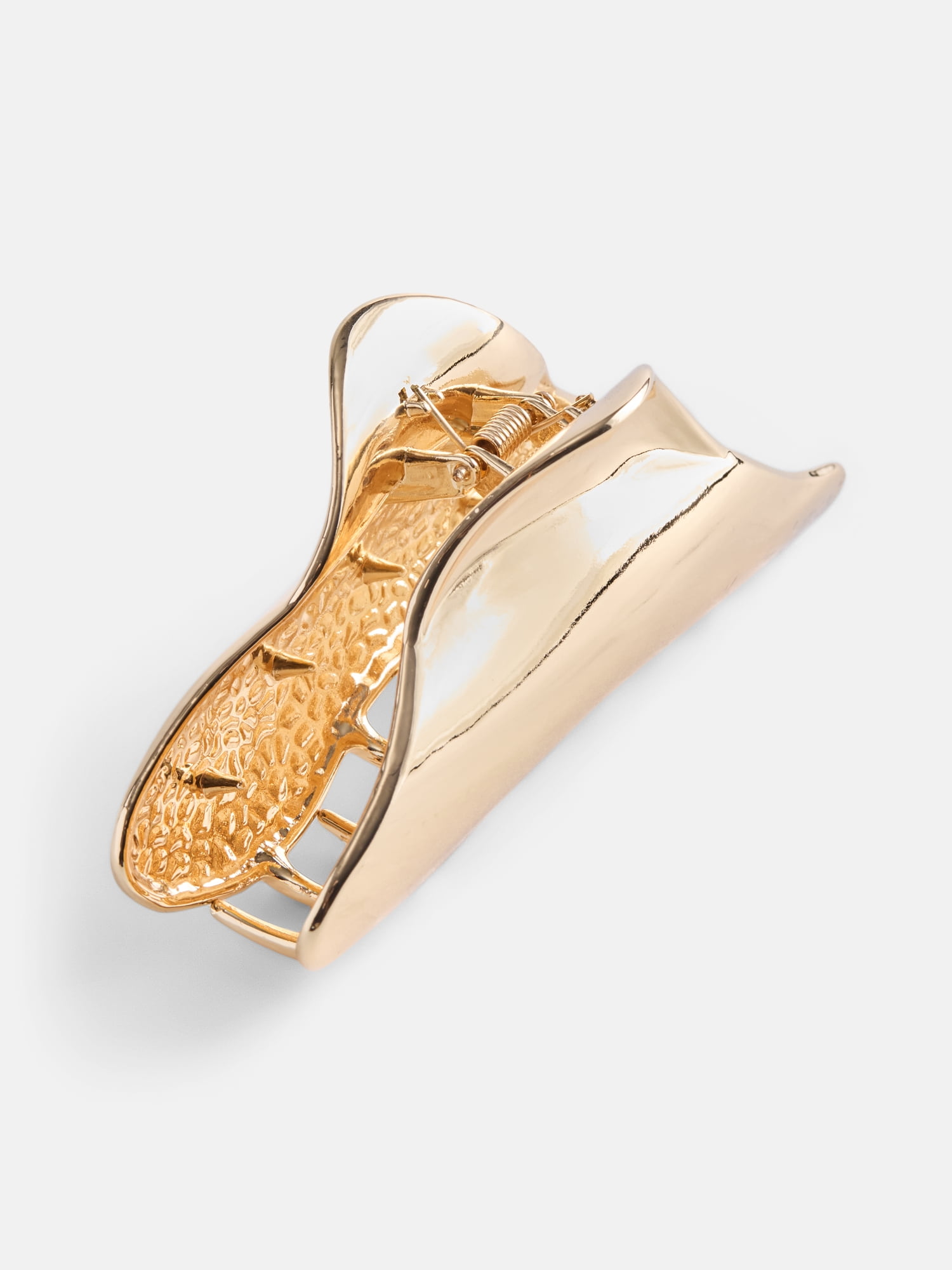 Scenario Women's Metal Hair Claw Clip, Gold