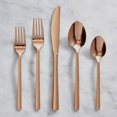thumbnail image 1 of Safdie & Co. Coutellerie Acier Inox Palos Cuivre Ens 20PC, 1 of 2